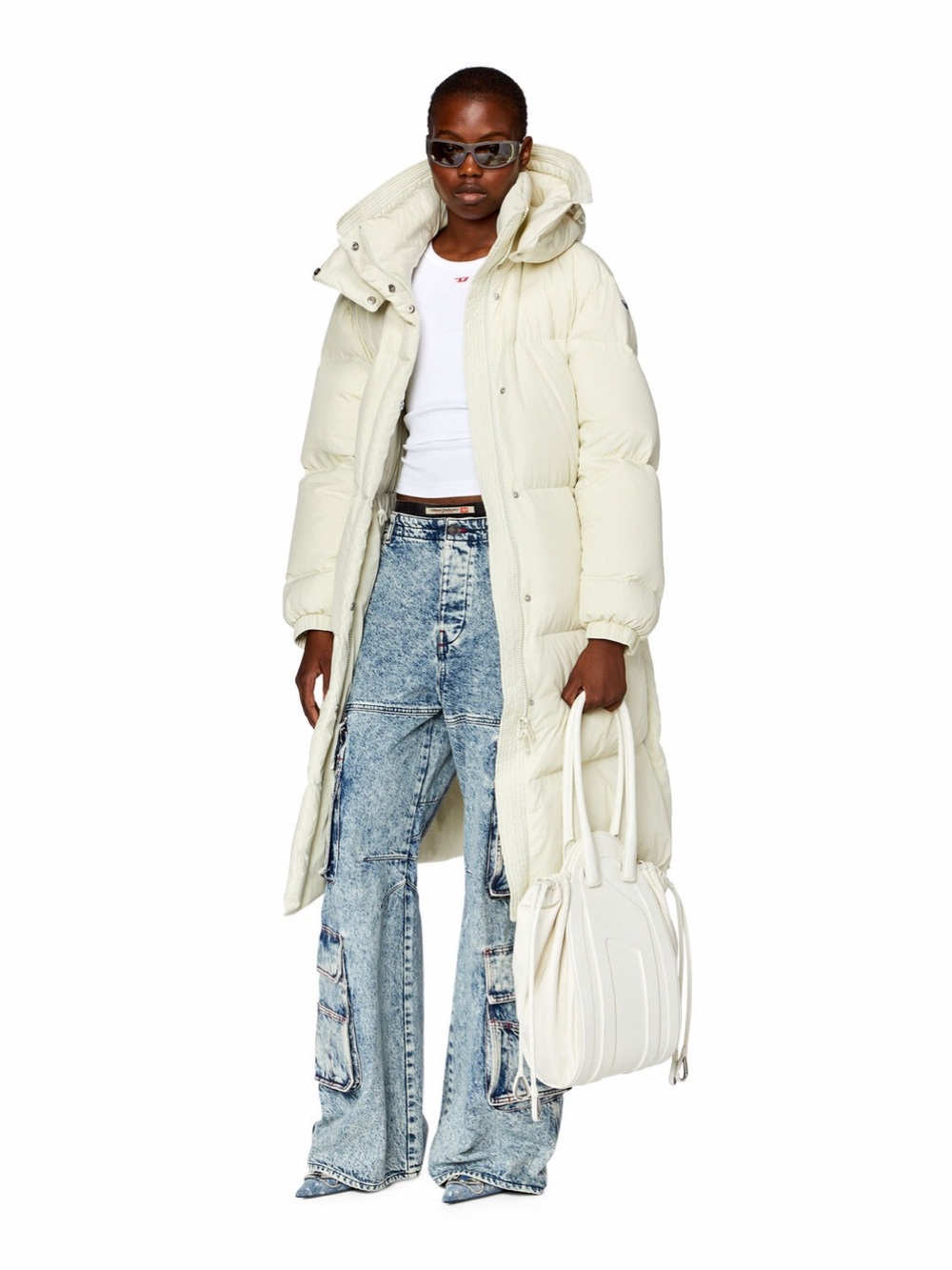 NWT Disel Peyt Long Puffer Sz 36 (S/M)